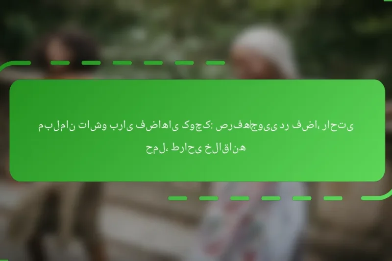 مبلمان تاشو برای فضاهای کوچک: صرفه‌جویی در فضا، راحتی حمل، طراحی خلاقانه